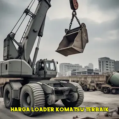 Mendalami Harga Loader Komatsu dan Fitur Unggulan